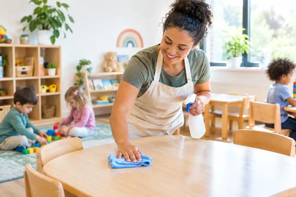 What Creates a Clean Daycare Environment?